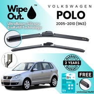 [PREMIER] WipeOut UltraBeam Silicone EcoRefill-Technology Wiper Volkswagen VW Polo 2005 - 2010 (9N3)