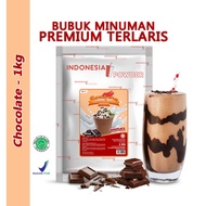 Nusantara Powder Drink Premium Plain Without Sugar Horeca Chocolate/Chocolate Flavor 1kg Omura Powder