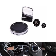 4 Pieces Crystal Car Gear Shift Knob Media Knob DIY Chaange For BMW 3 i3 2023+