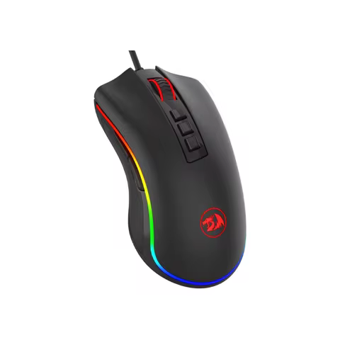 Redragon M711 PC Gaming Mice Wired Mouse 7 Programmable Buttons Customizable RGB 10,000 DPI Ergonomi