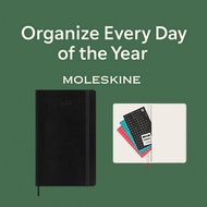 MOLESKINE 2026 Daily Planner – Large Softcover, Black, 12-Month Journal Starting January