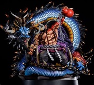 海賊王 One Piece 豪華版 龍型態+人型態 百獸凱多 雕像 (51cm)
