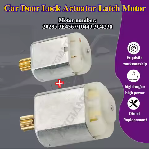 Car Door Lock Actuator Latch Motor 12V 20283 3E4567/10443 3G4238 For VW Touareg II MK2/EOS 1F7 1F8/P