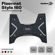 Hayaidesu Floor Mat Honda STYLO 160 Karpet Motor Floor Mat - Premium Quality