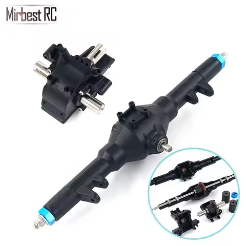 Metal differential gear front rear wave box Hydraulic Transmission Box RC car accessories For WLtoys