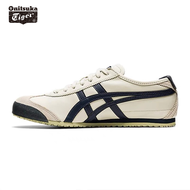 Onitsuka Tiger Osamuka Tiger Women's Shoes Mexico66 Classic navy blue Men's Casual Shoes DL408-1659