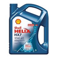 Shell Helix HX7 10W40 SN PLUS Semi Synthetic Engine Oil (4L) 10W-40 Proton/Perodua/Toyota/Nissan