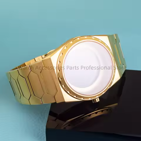 VC222 Case Strap Stainless Steel 37mm Watch Case Sapphire Glass fit NH35 NH36 Movement 10ATM Waterpr