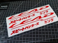 สติ๊กเกอร์ LEAD 125 ยุ่น ญี่ปุ่น  ทับโลโก้  สะท้อนแสง