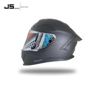 Full Face Helmet JS Armor Z Solid Single Visor SNIOriginal