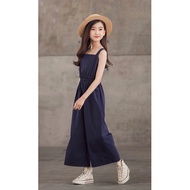 Jumpsuit Navy Blue Flared Legs/G25/530