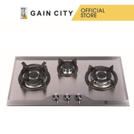 Ef 86cm Gas Hob-3 Burner Efh3971tnvsb-s/s-lpg