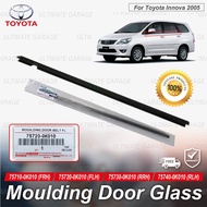 ORIGINAL TOYOTA INNOVA TGN40 2005 GLASS DOOR MOULDING SEAL RUBBER OUTER STRIP WINDOW GETAH TINGKAP 7