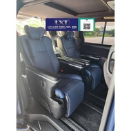 Toyota Vellfire/Alphard luxury pilot seat with message