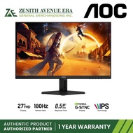 AOC 24G4E/89  23.8"  27G4E/89  27 FHD  (1920x1080) 180Hz 0.5ms MPRT/ 1ms GTG HDR10 Adaptive Sync Fas