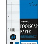 FOOLSCAP PAPER A4 80gram 80 Sheets