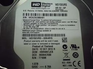 WD硬碟 1.5TB 綠標  型號: WD15EURS-63S48Y0