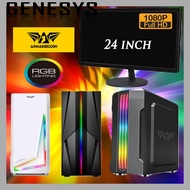 RTX3060 Gaming PC office pc intel i7 i5 1TB SSD 16GB 8GB GTX1650 RTX3060 DDR5 DDR6 desktop CPU Armaggeddon Alcatroz 24"