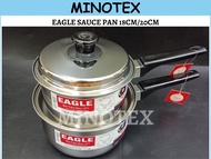 EAGLE SAUCE PAN 18CM/20CM/PERIUK EAGLE BERTANGKAI 18CM/20CM