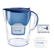 Water Purifier 4MarellaBRITA3.5L Brand+Filter Element Filter Water Bottle Standard Piece Household O