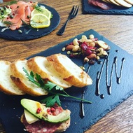 【絕版出清品】CB Japan SLATE自然風板岩餐盤