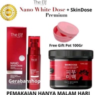 Original Paket Body Care Whitening Super Dosting Thailand The Elf + SkinDose Pemutih Badan Glowing O