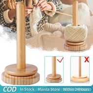 Wooden Yarn Holder,Yarn Spindle Dispenser Yarn Ball Holder for Knitting