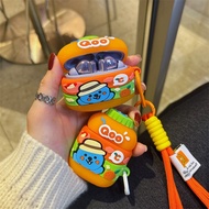 Qoo orange juice drink freebuds6i protective case for huawei freeclip protective case juice case Fre