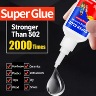 Oily Original Super Glue 30 Second Quick Dry Strong Adhesive Waterproof Multi-material Repair Glue, 