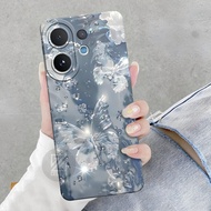 HP Softcase LATEST VIVO V60 5Ghp 2025 Fashion Case Butterfly Case VIVO V60 5G Silicone Tpu Pro Camer