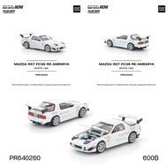 PR640260-MAZDA RX7 FC3S RE-AMEMIYA WHITE DIECAST SCALE MODEL CAR