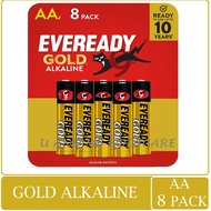 Eveready Battery Gold 8AA/AAA