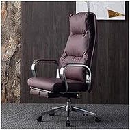 Office Chair Ergonomic Office Chair Computer Chair Household Adjustable Recliner High Back Study Boss Chair Game Chair (Color : Black, Size : One Size) (Purple One Size) hopeful