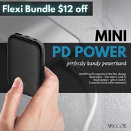 Arccoil™ AC13 Mini PD PowerBank 10000mAh QC3.0 Type C [Coupon Special]