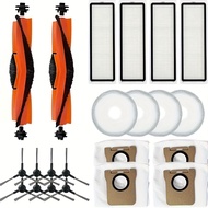 TEMU For Xiaomi Robot Vacuum X20 Pro / X20 Max / D102gl / D109gl Spare Parts Main Side Brush Hepa Fi