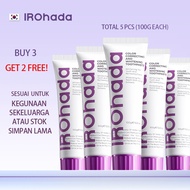 [Bundle of 5] IROhada Niacinamide Optical Whitening Toothpaste 500g (100g*5)