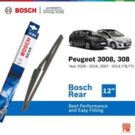 Bosch Rear Wiper 12" for Peugeot 3008 (T8 2009 - 2016), 308 T7 (2007 - 2014) H301
