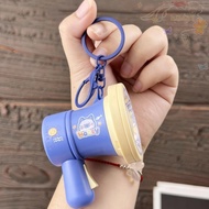 BLISS Loudspeaker Music Trumpet Pendant, Cartoon Bear Cute Recording Speaker Music Keychain, Useful 