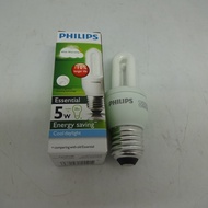 PUTIH Philips Essential Energy Saving Lamp 5W 8W 11W 14W 18W 23W Watt White