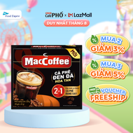 [Hàng tặng không bán] - MacCoffee Cà phê Đen Đá thêm rang xay hộp 22g