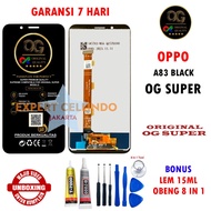 LCD OPPO A83 ORIGINAL OG SUPER Black Fullset Touchscreen