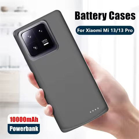 10000mAh Powerbank Cover For Xiaomi Mi 13 Pro 13 Ultra External Battery Charger Cases Portable Power