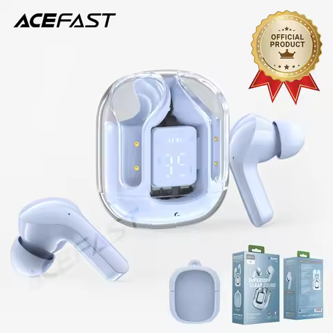 ACEFAST T6 TWS Earphone Wireless Bluetooth 5.0 Headphones Sport Gaming Headsets Noise Reduction Earb