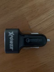 XPOWER QC 3.0 三頭快充車用充電器