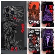 OPPO R9S F3 Plus R15 R17 F5 F9 F11 Pro 240129 Black soft Phone case berserk