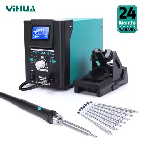 YIHUA 8509-I Precision Hot Air Soldering Station 0.5mm Hot Air Nozzle Digital Display BGA Rework Sta