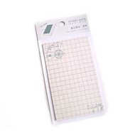 Vintage Grid Paper Notes, Notepad, Paper Ephemera