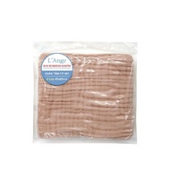 L’Ange Khăn tắm/Khăn quấn có nón vải bông 6 lớp 65x65cm cho bé