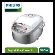 PHILIPS RICE COOKER MAGIC COM HD 3038 / 30 1.8 1.8 L LT LITER WARRANTY TIMER NON-STICK ANTI-SCRATCH