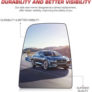 Driver Left Side View Mirror Upper Glass Compatible with Ford Transit T150,T250,T350 From 2015-2022,